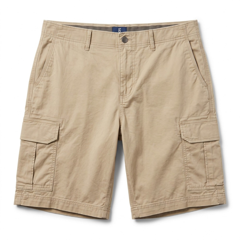 George 36 Khaki Cargo Shorts Mens Casual Utility Outdoor Summer Hiking
